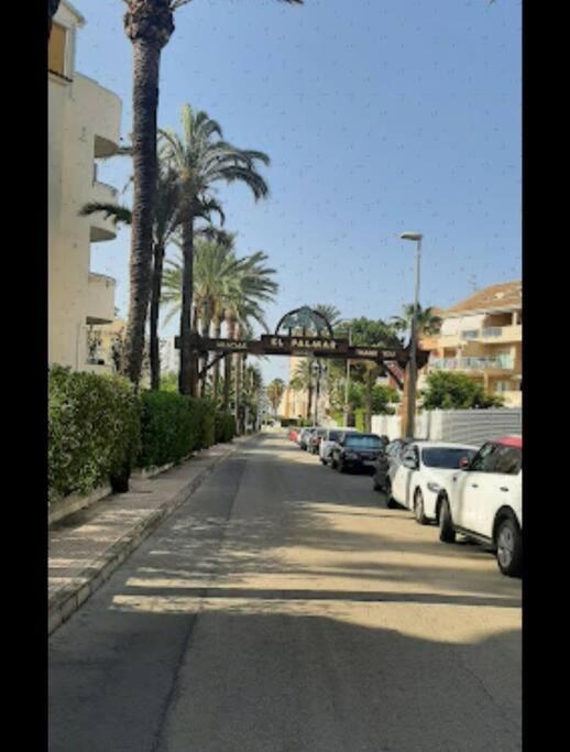 En Denia, Urbanizacion El Palmar Con Piscina, Toboganes Y Chiringuito Daire Dış mekan fotoğraf