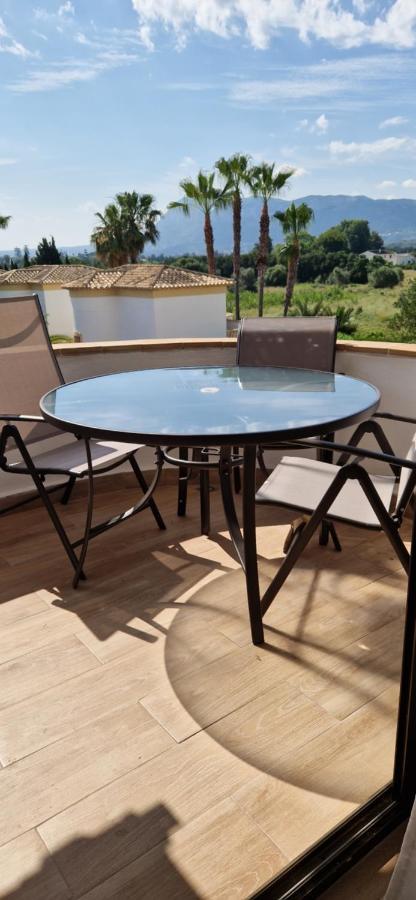 En Denia, Urbanizacion El Palmar Con Piscina, Toboganes Y Chiringuito Daire Dış mekan fotoğraf